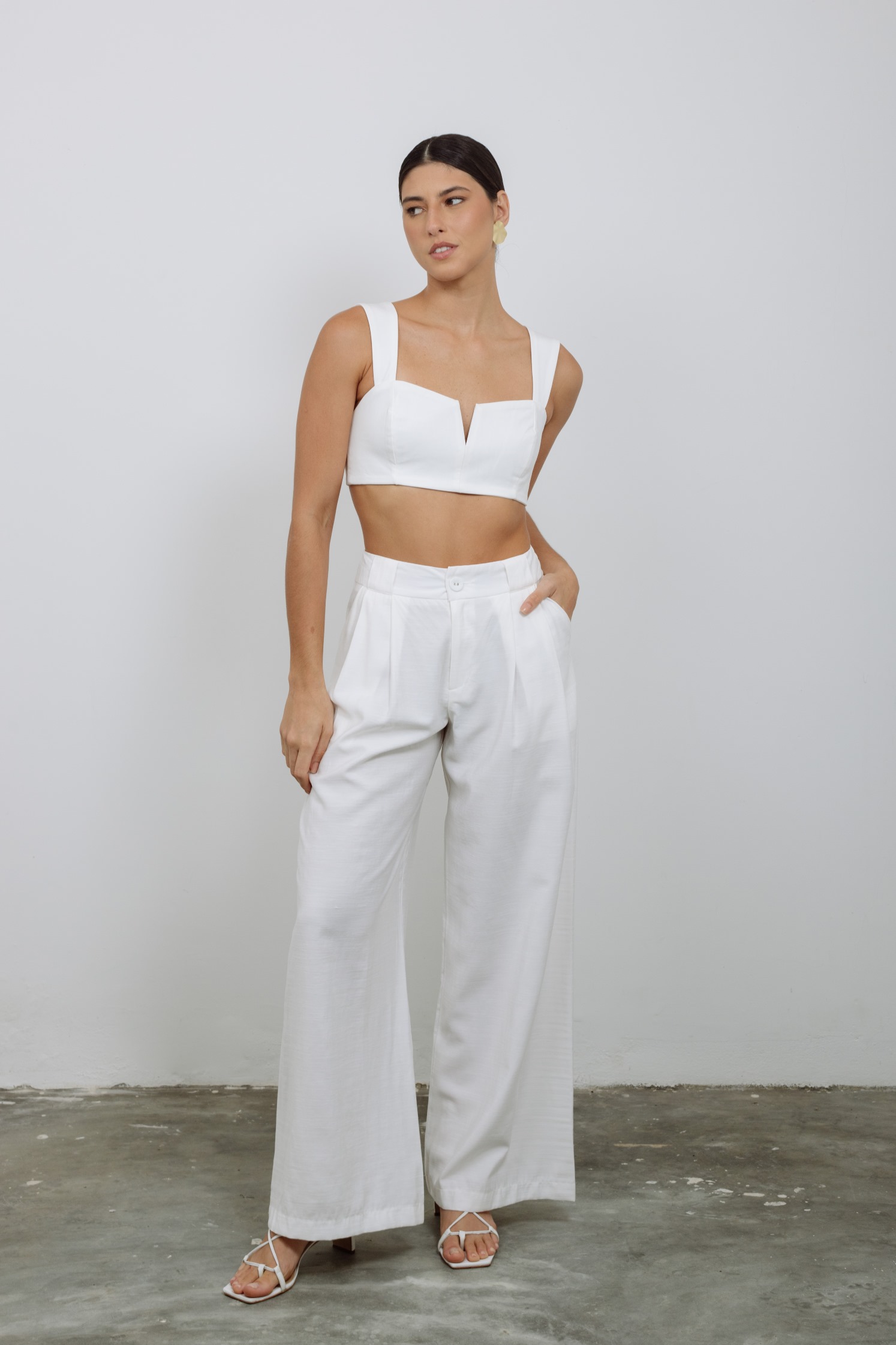 Pantalona Pregas Viscose