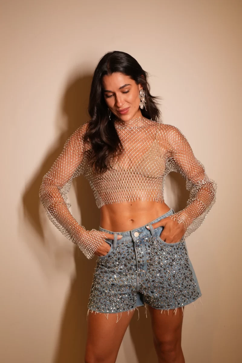 Short Jeans Bordado