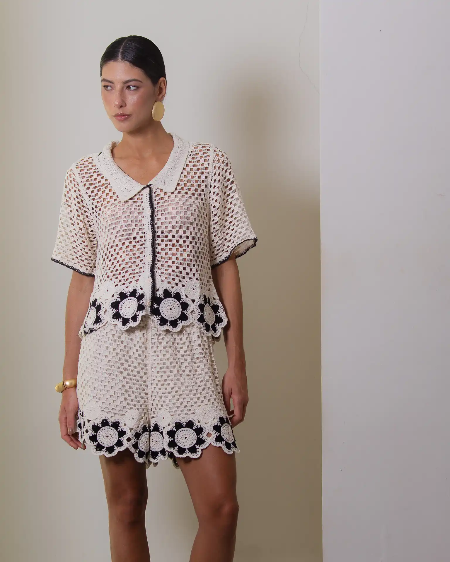 Short Flower Tricot