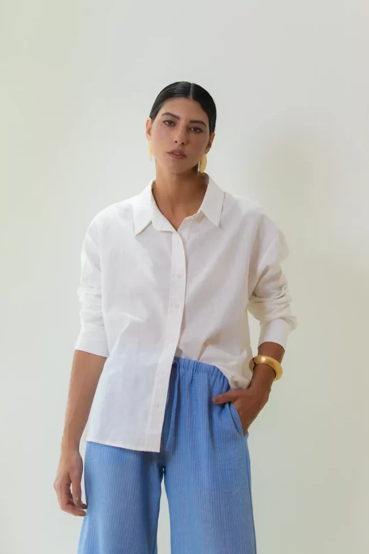 Camisa Slim Linho