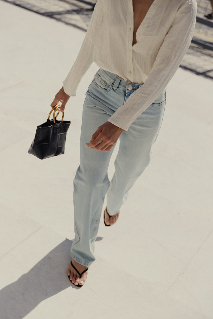 Calça Reta Jeans