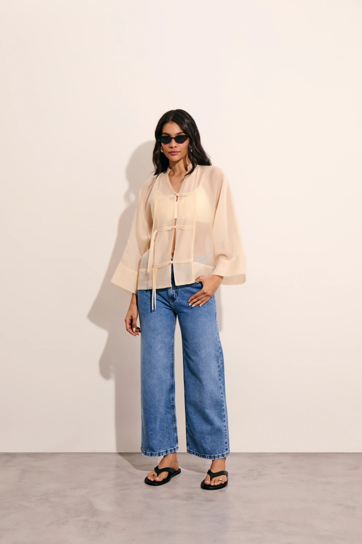 Alternative view of Kimono Chiffon