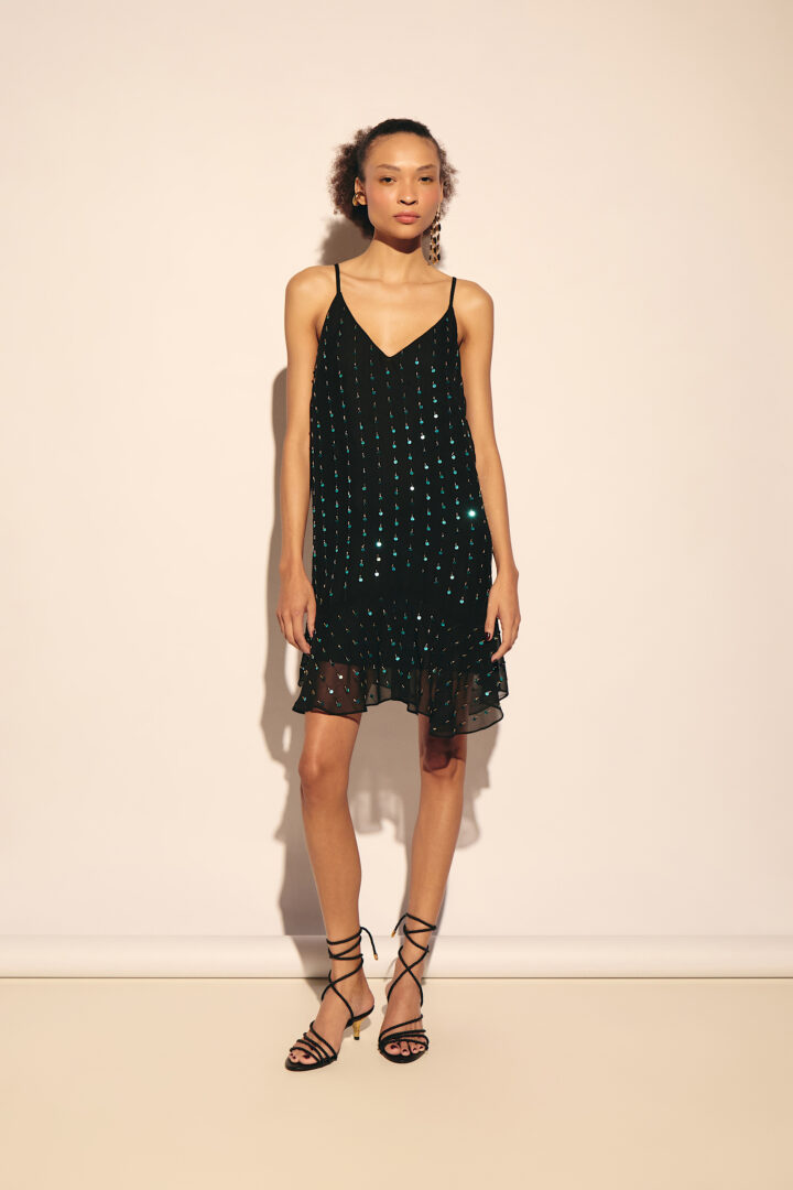 Vestido Paetês