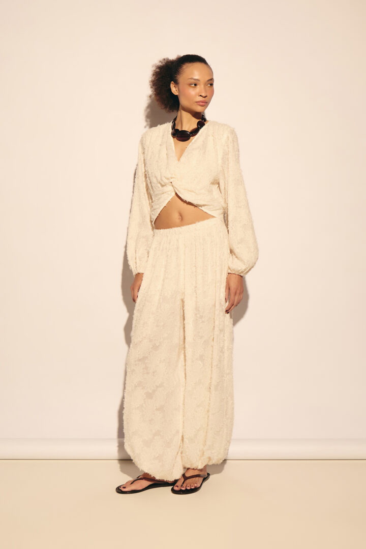 Calça Aladim Bordada
